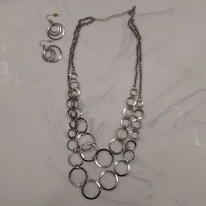 Necklace and Earrings